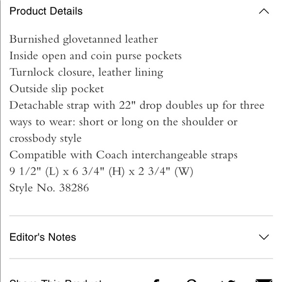 Coach 1941 Tea Rose Dinky 24 🍀 - Picture 11 of 11